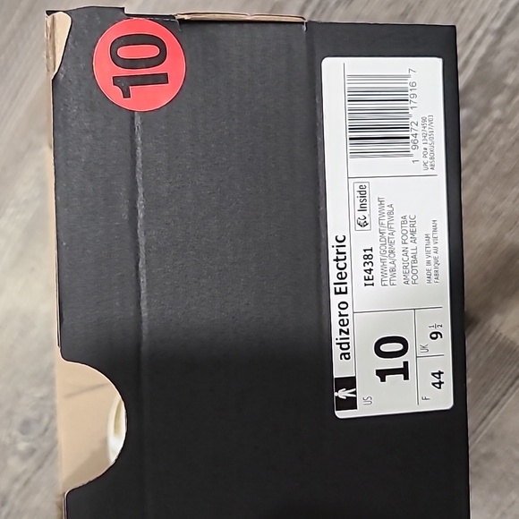 Adidas adizero Electric 2 Exotic Speed Football Cleats Size 10 - Picture 6 of 6